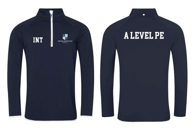 Sherrardswood School A Level PE Tops